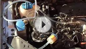 Промывка системы питания дизельного двигателя на Passat B6